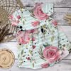 Sommerkleid / minte Blumen-Liebe – Bild 9