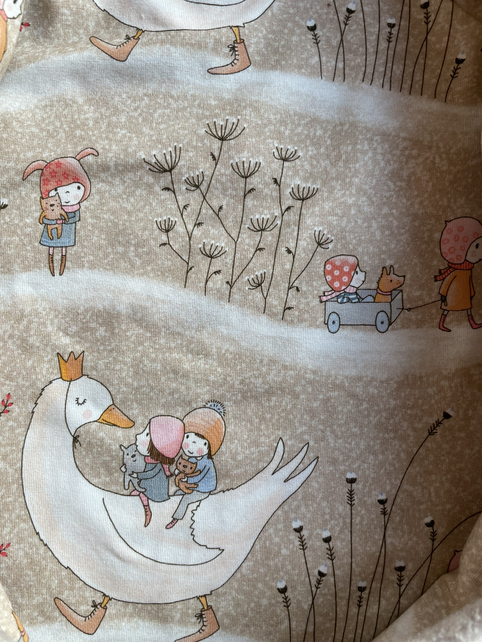 Merinowalk-Overall beige/beige – Bild 5